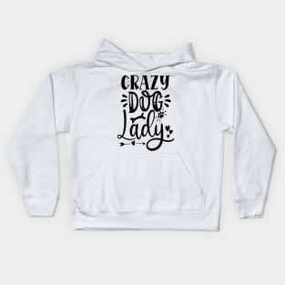 Crazy Dog Lady Kids Hoodie